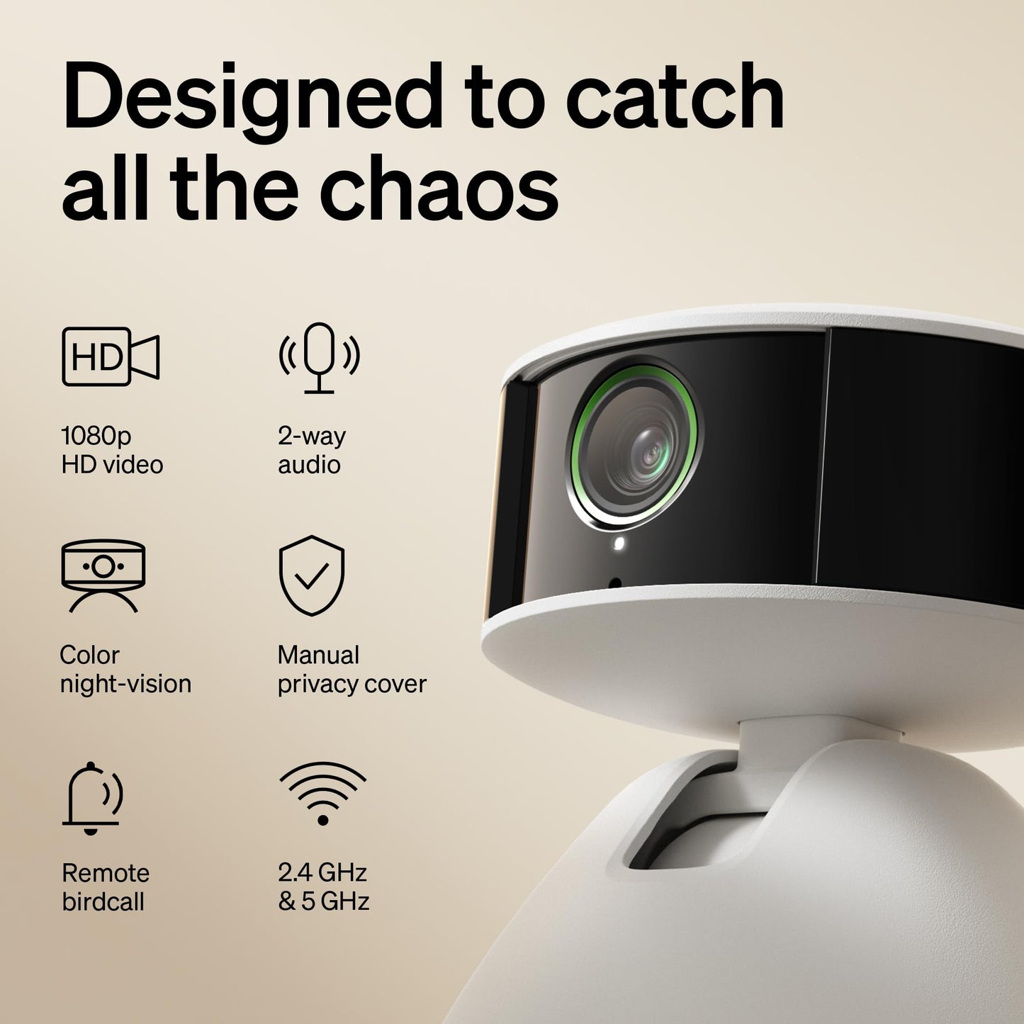PETLIBRO AI Dog Camera Pet Camera Indoor with Phone App [Multi-Pet Recognition, Daily Activity Analysis & Smart Summaries] Cat Cam 360° View, 1080P Dog Cam Night Vision, 2-Way Audio WiFi Cam